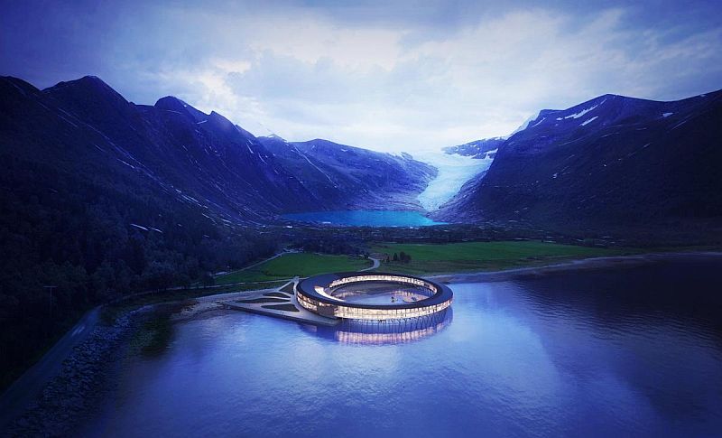 Норвежская компания Snøhetta объявила о строительстве Svart Hotel –»первого энергетически позитивного отеля в мире»